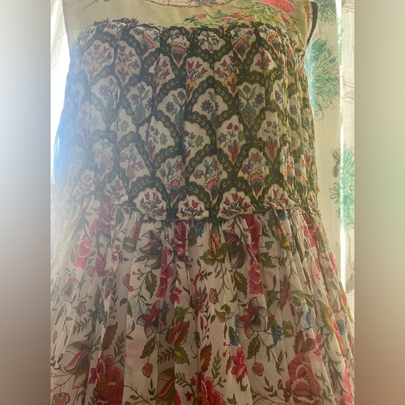 Anthropologie NWT Embroidery Beaded Ananya Tunic Dress by Tanvi Kedia - Picture 6 of 9